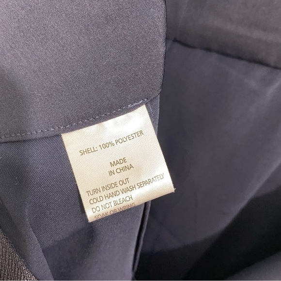 Shona Joy Navy Blue Core Knot Dress Sz 8 Halter Neck Midi - Picture 8 of 8